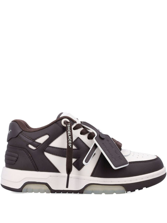 Off White Sneakers Brown