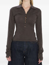 JACQUEMUS T-shirts and Polos Brown