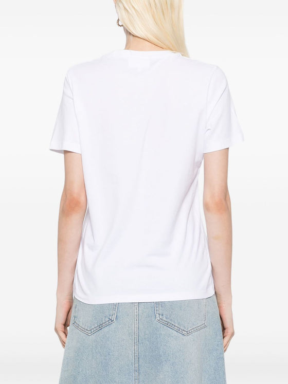 Maison Kitsuné T-shirt with embroidery