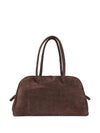 JACQUEMUS A Turismo crocodile-embossed knot-detail tote bag