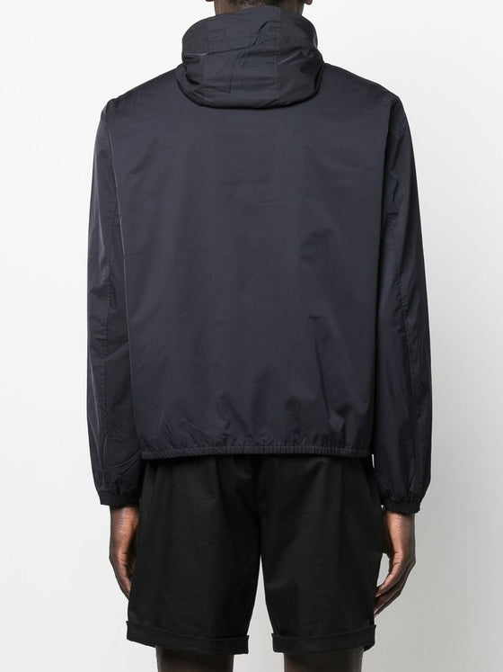 Emporio Armani Water-repellent hooded jacket