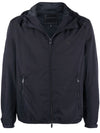 Emporio Armani Water-repellent hooded jacket