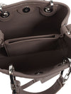 Emporio Armani Small logo-plaque top-handle tote bag