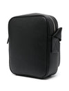 Emporio Armani Logo-plaque leather messenger bag
