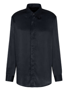  Emporio Armani Satin-stripe shirt