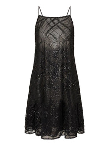  Emporio Armani Sequin-embellished backless mini dress