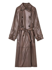  Emporio Armani Double-breasted belted trench coat