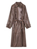 Emporio Armani Double-breasted belted trench coat