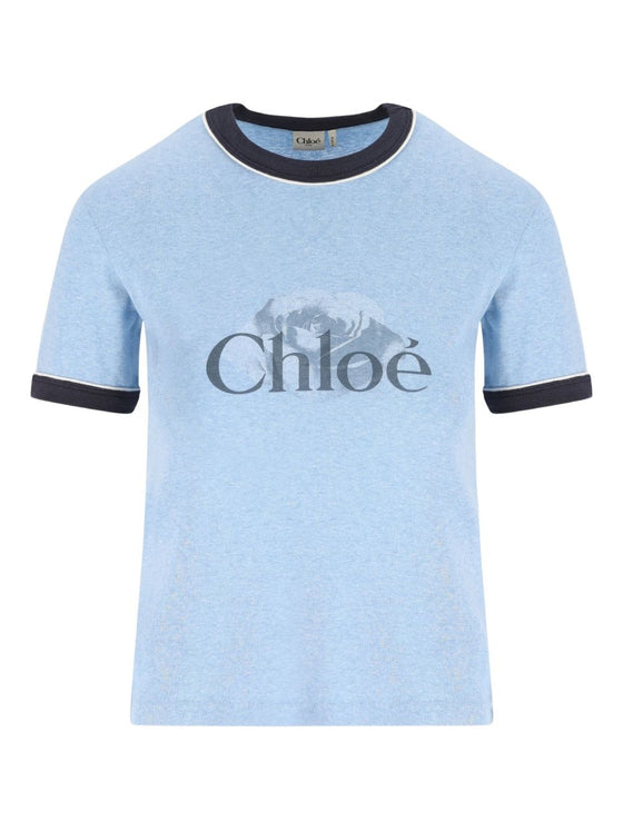 Chloé Chloè T-shirts and Polos Blue