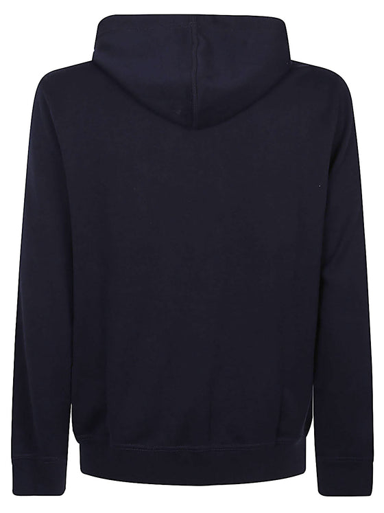 Brunello Cucinelli Cotton, cashmere and silk French terry double cloth hooded sweatshirt with zipper