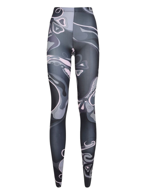 Pucci Swirl-print tights