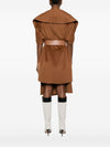 Elisabetta Franchi Coats Brown
