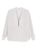 Brunello Cucinelli Monili-chain silk blouse