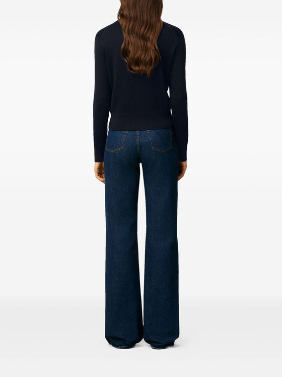 Ami Paris Sweaters Blue