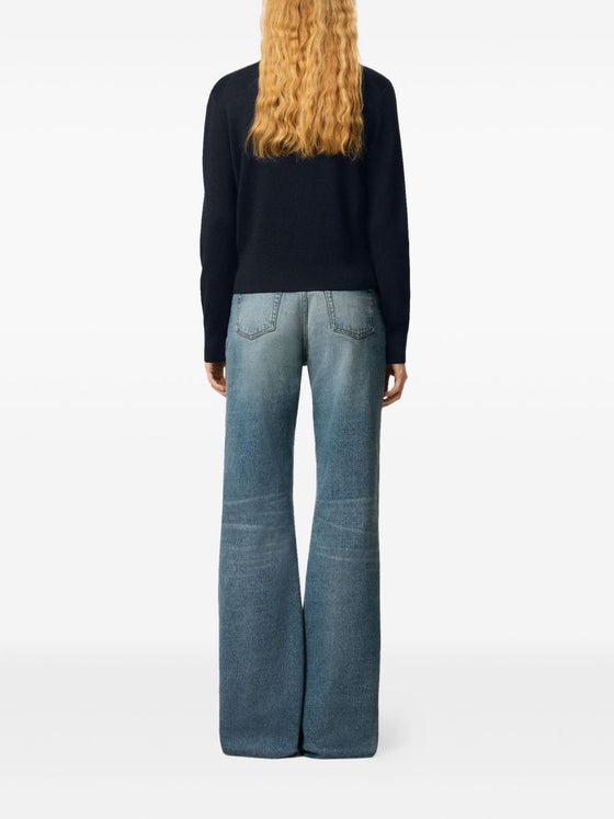 Ami Paris Sweaters Blue