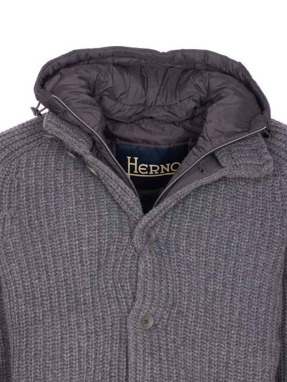 Herno Coats Grey