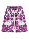 Dolce & Gabbana Mosaic-print cotton shorts