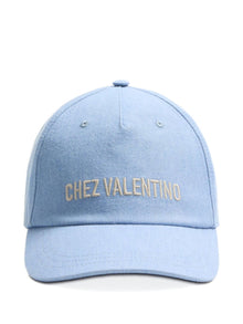  Valentino Garavani Hats Clear Blue