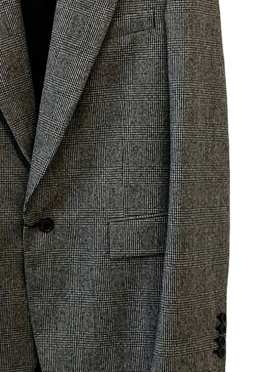 Saint Laurent Checked single-breasted blazer