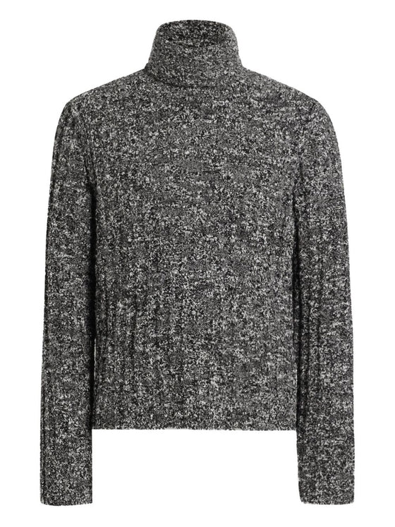 Dolce & Gabbana Roll-neck speckled sweater