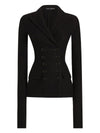 Dolce & Gabbana Double-breasted wool cloth jacket