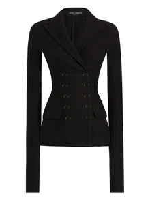 Dolce & Gabbana Double-breasted wool cloth jacket