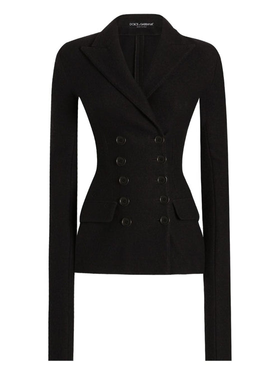 Dolce & Gabbana Double-breasted wool cloth jacket