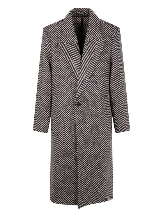 Emporio Armani Herringbone coat