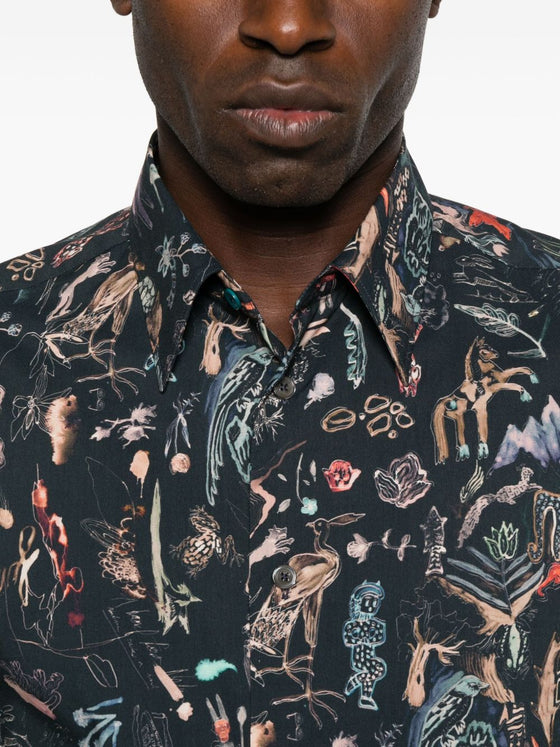 Paul Smith Shirts Blue