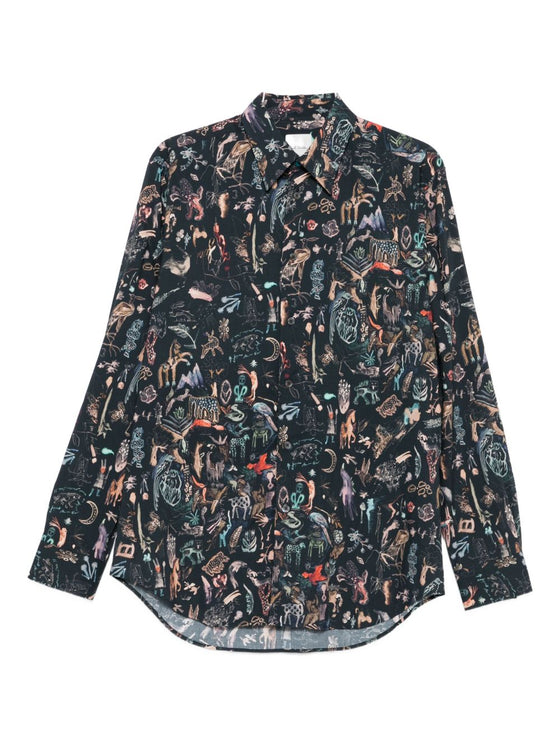 Paul Smith Shirts Blue