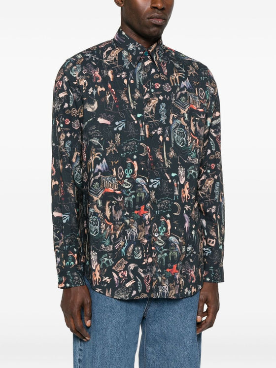 Paul Smith Shirts Blue
