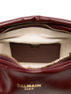 Balmain Medium Sync Bag In Calfskin Leather