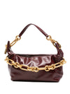 Balmain Medium Sync Bag In Calfskin Leather