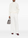 WHITE SAND Trousers Cream