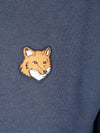 Maison Kitsuné Fox Head-motif cotton sweatshirt