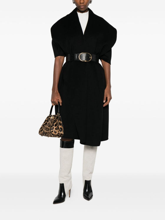Elisabetta Franchi Coats Black