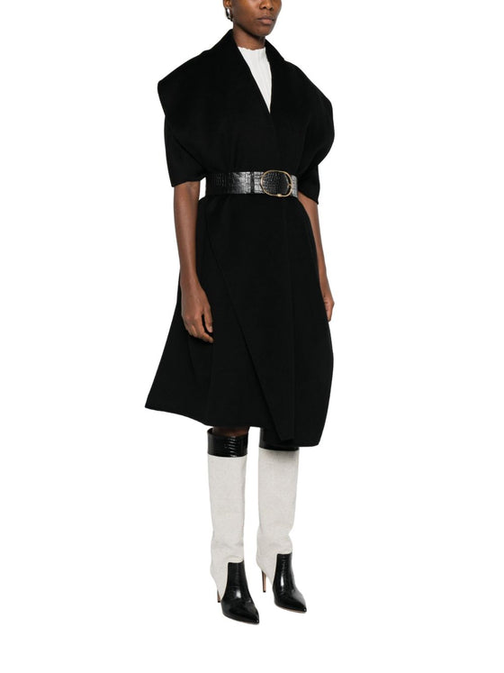 Elisabetta Franchi Coats Black