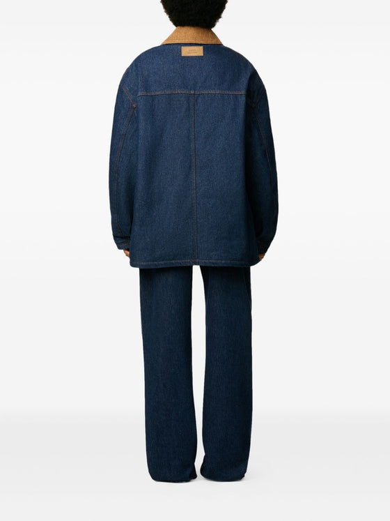 Ami Paris Coats Blue