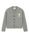 Ami Paris Sweaters Grey