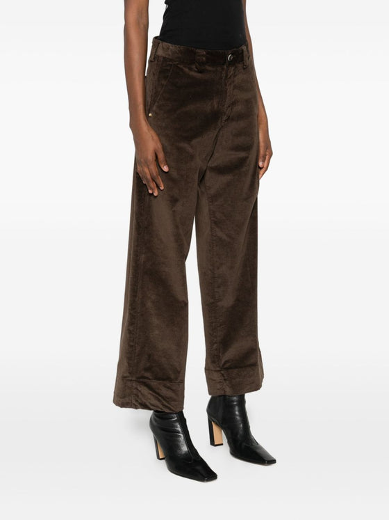WHITE SAND Trousers Brown