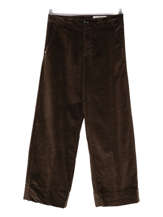 WHITE SAND Trousers Brown