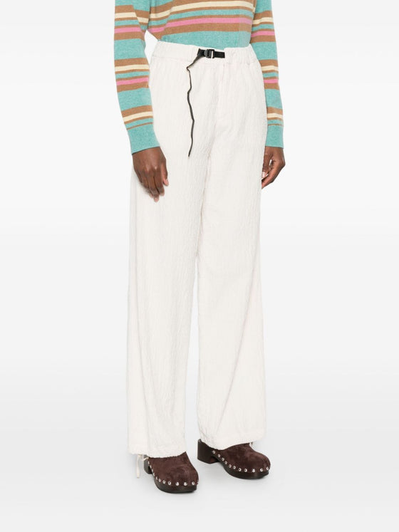 WHITE SAND Trousers White