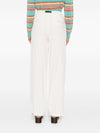 WHITE SAND Trousers White