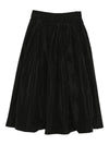 Susanne Bommer Cotton-Blend Midi Skirt