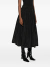 Susanne Bommer Cotton-Blend Midi Skirt
