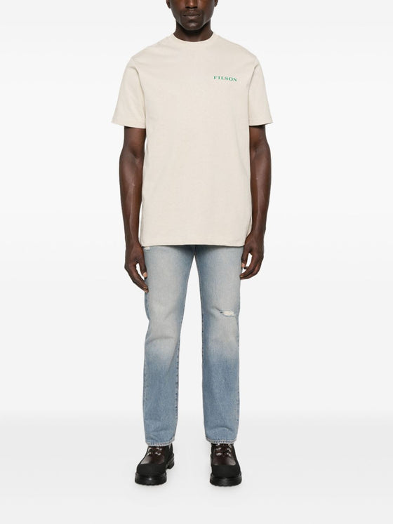 Filson T-shirts and Polos White