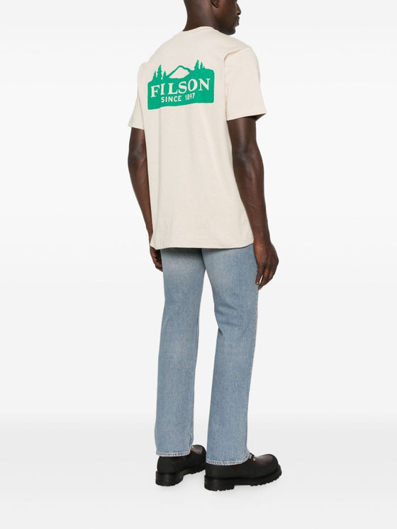 Filson T-shirts and Polos White