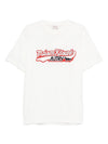 Autry X Maison Kitsune Logo cotton t-shirt