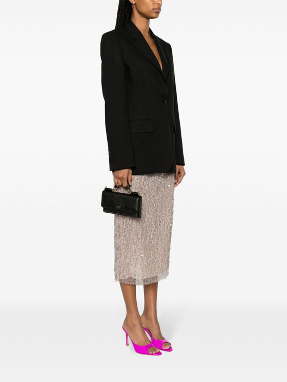 Dolce & Gabbana Mini bag in dauphine print calfskin