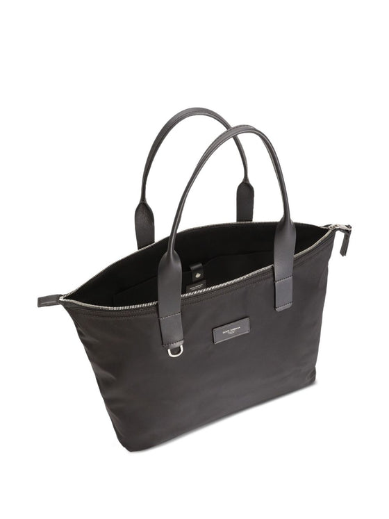 Dolce & Gabbana Adamo nylon and leather shopping bag